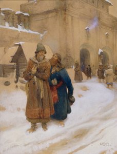 Podyachy, 1913 af Klavdiy Vasilievich Lebedev