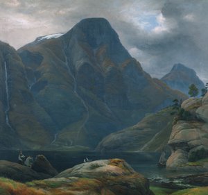 Ankomst til Nærøyfjorden (fjord)