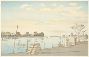 Fuji-view-færgen, floden Ōkawa