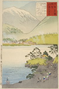 Yumotos svovlkilde, Nikkō af Kobayashi Kiyochika
