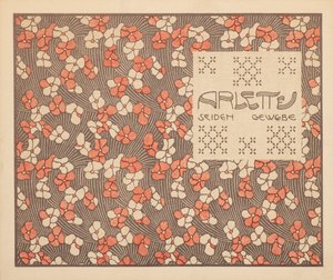 Arlette silkestof, 1901. af Koloman Moser