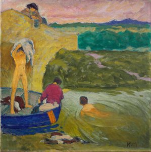 Badende, ca. 1911.