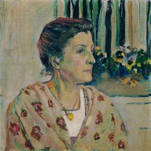Charlotte Moser, søster til kunstneren af Koloman Moser