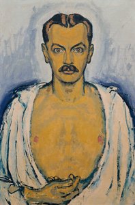 Selvportræt, ca. 1915. af Koloman Moser