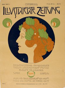 Østrigs illustrerede avis, 1900. af Koloman Moser