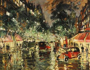 Rainy Night in Paris, 1930