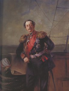 Portræt af grev Nikolay Nikolayevich Muravyov-Amursky 1809-1881, 1863