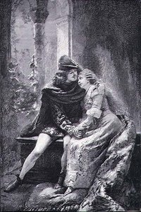Romeo og Julie (gravering) af Konstantin Egorovich Makovsky