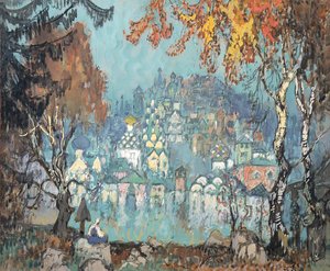 En sunket by Den usynlige by Kitezh
