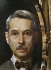Selvportræt i et spejl, 1928