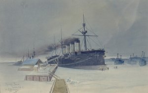Panserkrydser Rossia, 1897 af Konstantin Vasilyevich Isenberg