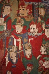 Byeonseong, den sjette konge af helvede (detaljer), 1798 af Korean School