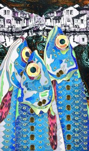 Blue Fish Canal Village af Kostyantin Malginov