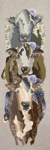 Blomster-ko-collage af Kostyantin Malginov