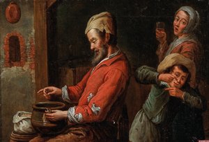 The Nitpicker, slutningen af det 17. århundrede.. af Krzysztof Lubieniecki