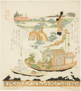 Takeda Mechanika l Dewise (Takeda Karakuri): Hakurakuten af Kubo Shunman
