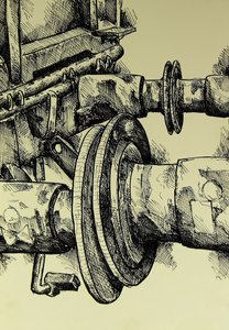 Detaljer om industrimaskiner