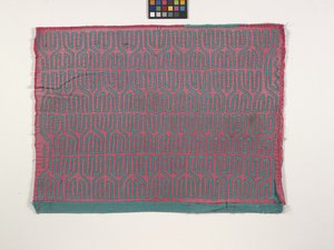 Skjortepanel (Mola) (foto) af Kuna Indian Culture