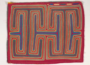 Skjortepanel (mola), ca. 1950 (påført bomuld) af Kuna Indian Culture