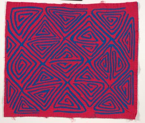 Skjortepanel (mola), ca. 1950 (påført bomuld) af Kuna Indian Culture