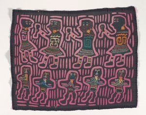 Skjortepanel (mola), ca. 1950 (påført bomuld)