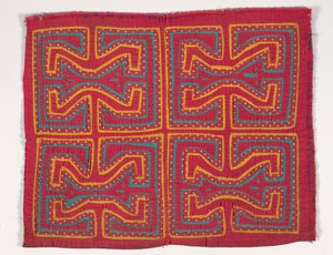 Skjortepanel (mola), ca. 1950 (påført bomuld) af Kuna Indian Culture