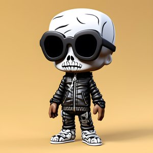 Chibi lille skelet 2