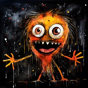 Halloween-monster 3 af Kurt Heppke