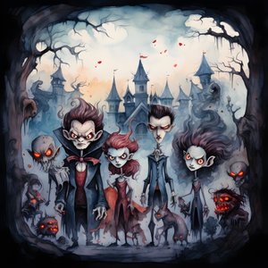 Halloween med vampyrer og varulve 1
