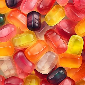 Mønster af Jelly Candies 4