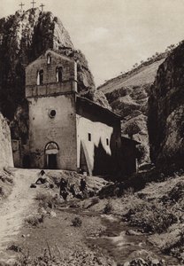 Italien: Val di Rajale, Abruzzi (s/h foto) af Kurt Hielscher