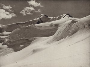 Wildspitze fra vest (s/h foto) af Kurt Hielscher