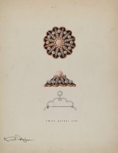 Broche, ca. 1936.