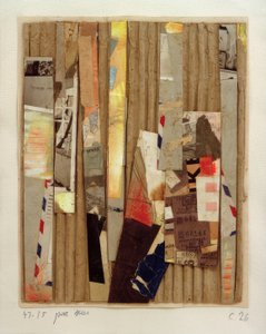 47. 15 fyrretræer c 26 af Kurt Schwitters