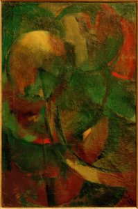 Abstraktion 26 (sart symfoni) af Kurt Schwitters