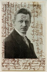 En Walter Dexel af Kurt Schwitters