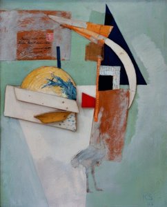 Halvmåne Ugelvik af Kurt Schwitters