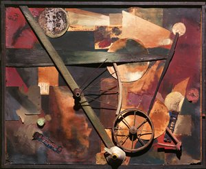Byggeri til adelige kvinder (nødhjælp) af Kurt Schwitters