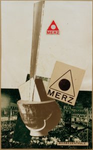 MERZ ANNONCE CENTER af Kurt Schwitters