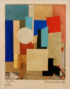 MZ 308 grå af Kurt Schwitters