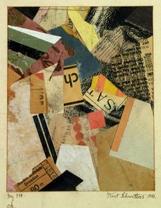 MZ 318 CH., 1921 af Kurt Schwitters