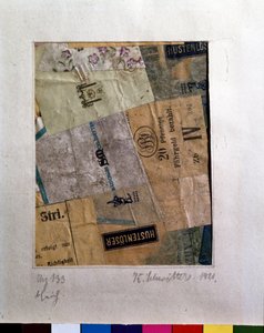 Merz 133 (Collage af Kurt Schwitters