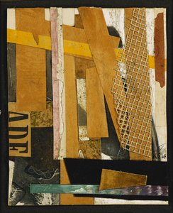 Merz Billede; Merzbild, 1945 af Kurt Schwitters