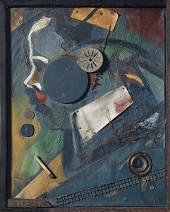 Merzbild 1A Psykiateren, 1919