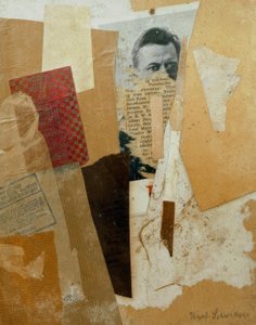 Uden titel (med et tidligt portræt af Kurt Schwitters)