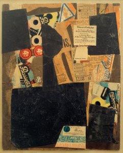 Ohne Titel (Dette er for at bekræfte det) af Kurt Schwitters