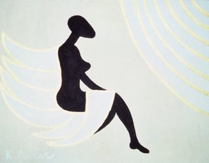 Lady Angel, 2005 (akryl på lærred)