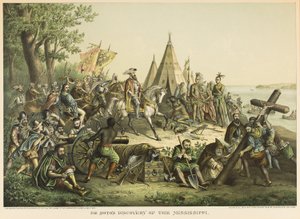 DeSotos opdagelse af Mississippi-floden