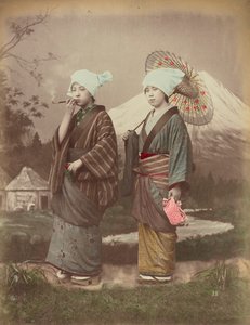 Japanske rejsende, ca.1880