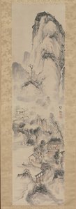 Landskab, 1700-tallet. af Kushiro Unsen